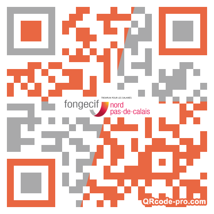 QR code with logo s390