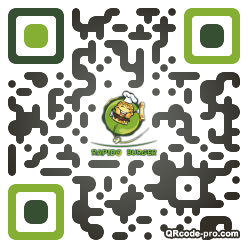 QR code with logo s3R0