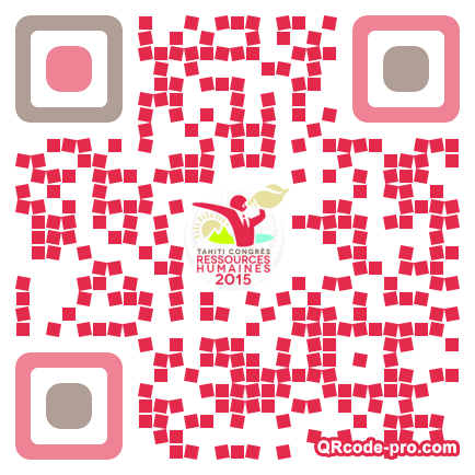 QR code with logo s7H0