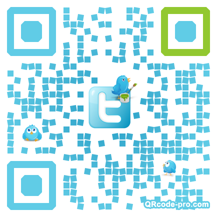 QR code with logo s7t0