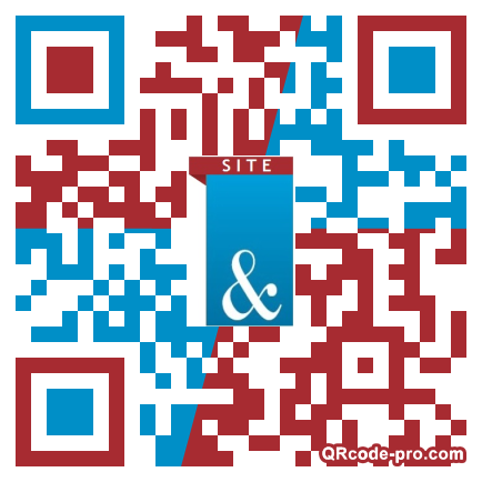 QR code with logo s8T0
