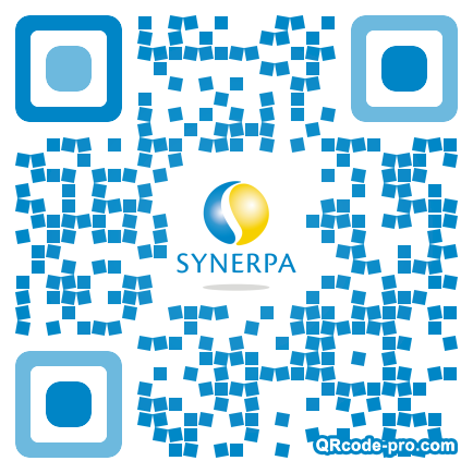QR code with logo sG40