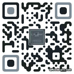 QR code with logo si70
