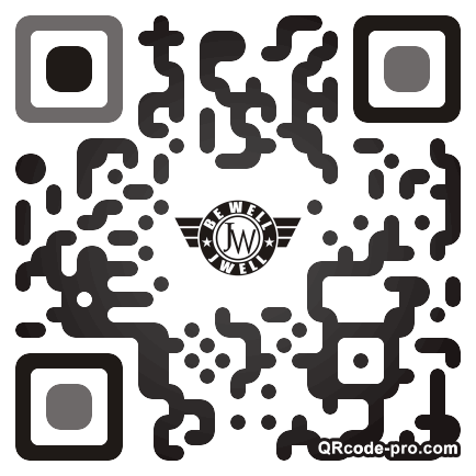 QR code with logo snM0