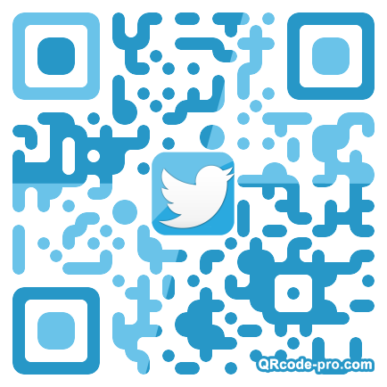 QR code with logo t030