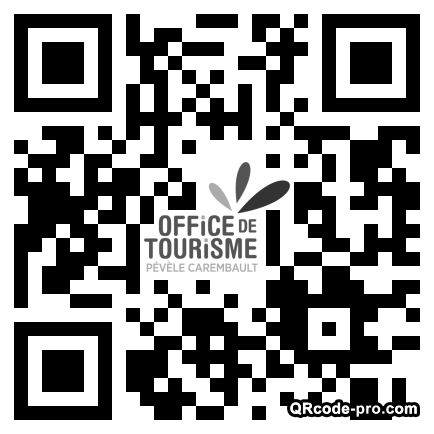 QR code with logo t1w0