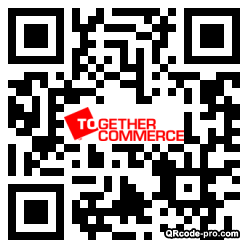 QR code with logo t500