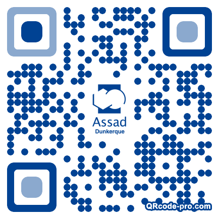 QR code with logo t5g0