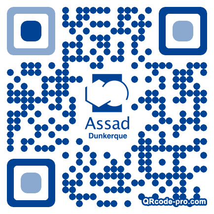 QR code with logo t5h0