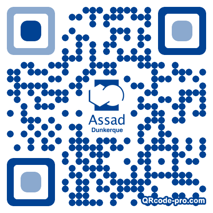QR code with logo t5o0