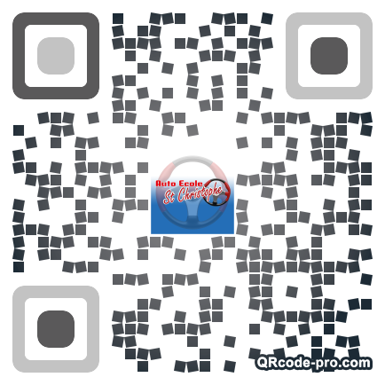 QR code with logo t6T0