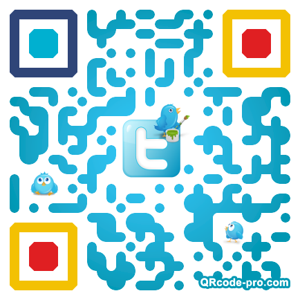QR code with logo t6c0