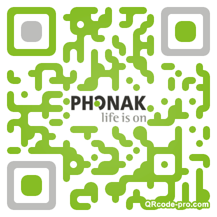 QR code with logo t9k0