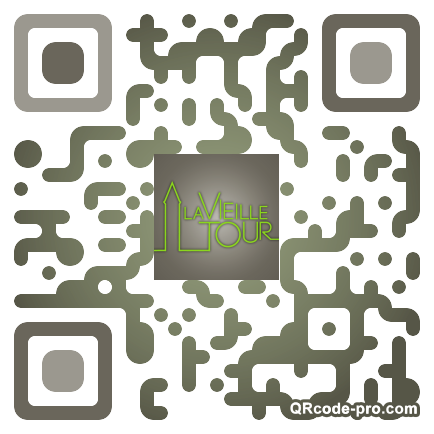 QR code with logo tEP0