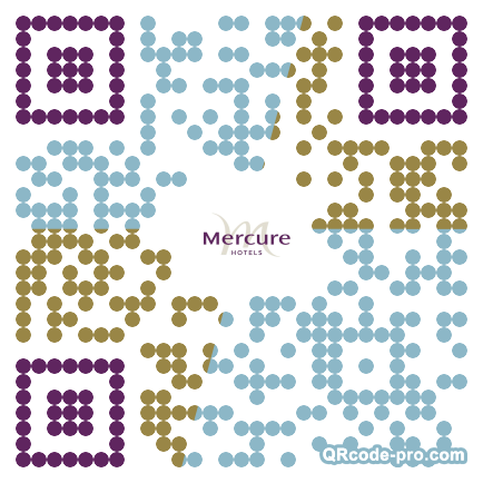 QR code with logo tLr0