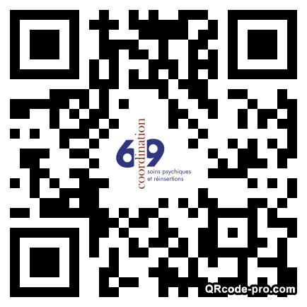 QR code with logo tPm0