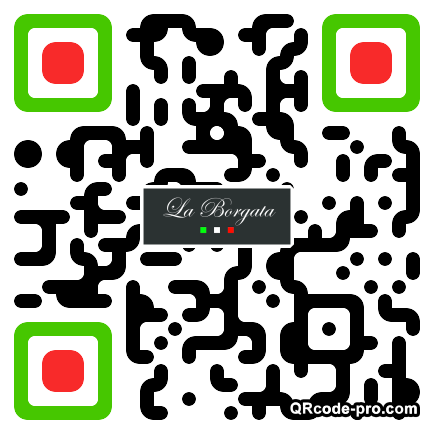 QR code with logo tUt0