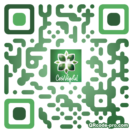 QR code with logo tWP0