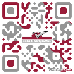 QR code with logo tf20