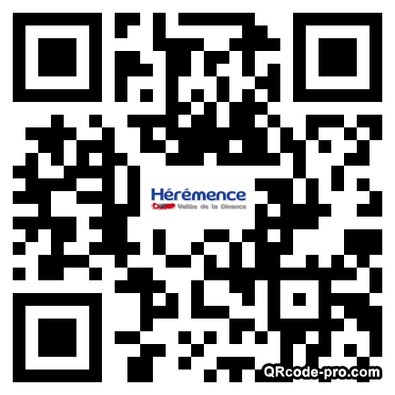 QR code with logo trr0