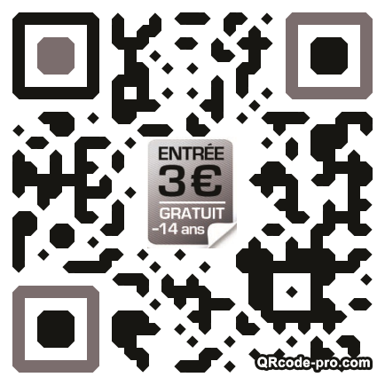 QR code with logo tvd0