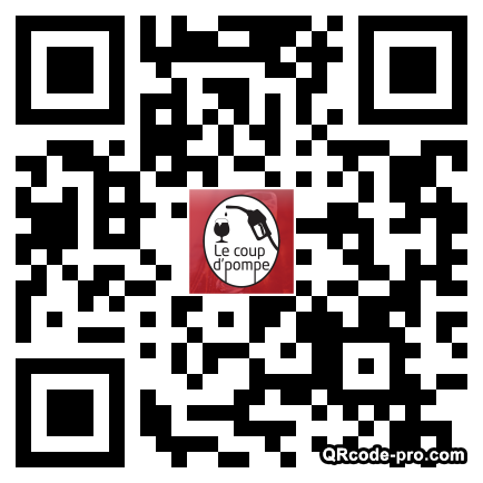 QR code with logo uGm0