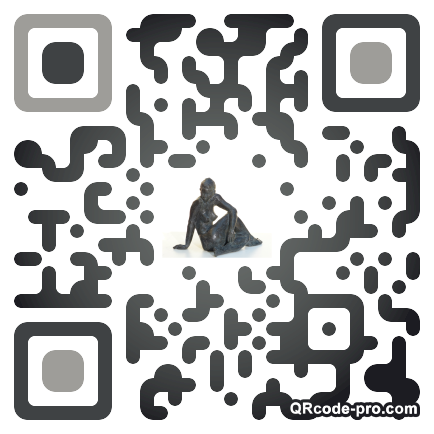 QR code with logo uS40