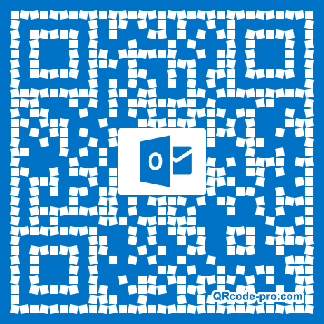 QR code with logo ujo0