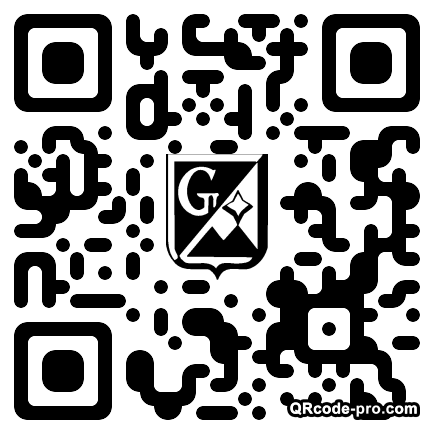 QR code with logo ujt0