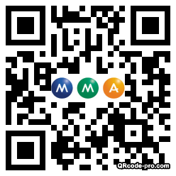 QR code with logo vHH0