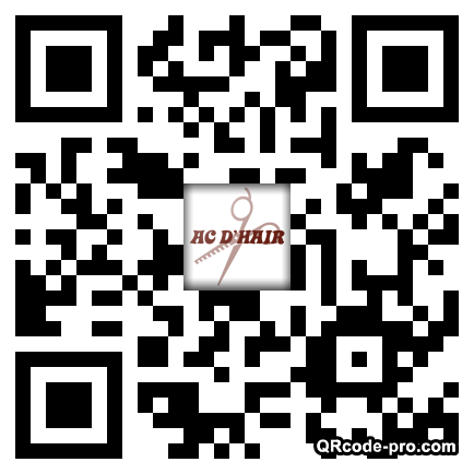 QR code with logo vKn0