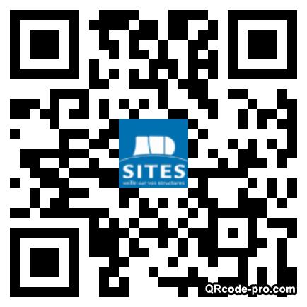 QR code with logo vmx0