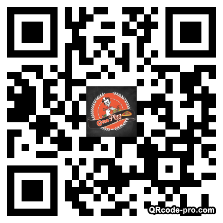 QR code with logo wP90