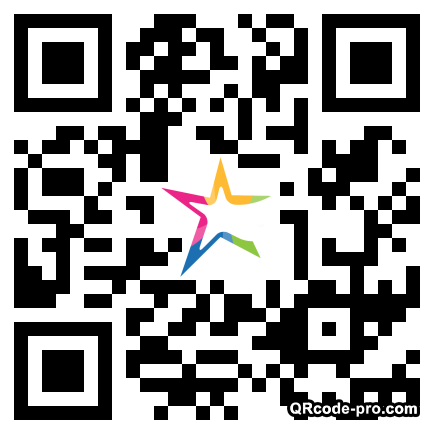 QR code with logo wn10