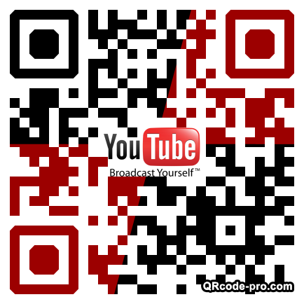 QR code with logo wtH0