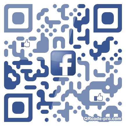 QR code with logo x270