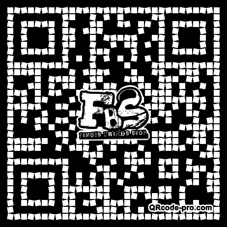 QR code with logo xCw0