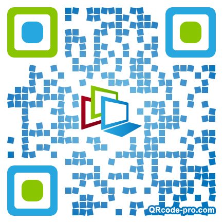 QR code with logo xVd0