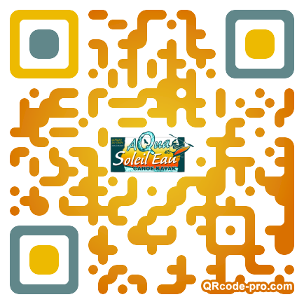 QR code with logo xed0