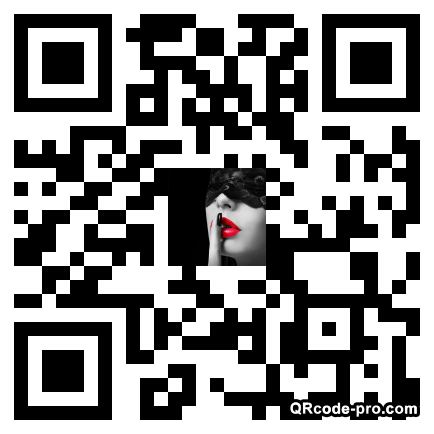 QR code with logo yHg0