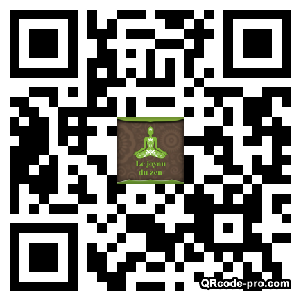 QR code with logo yZS0