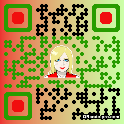QR code with logo zMg0