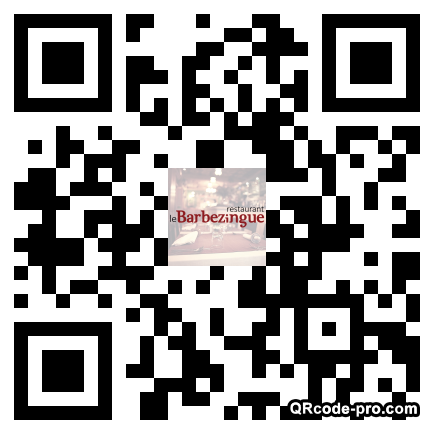 QR code with logo zbr0