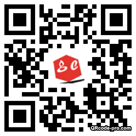 QR code with logo znB0