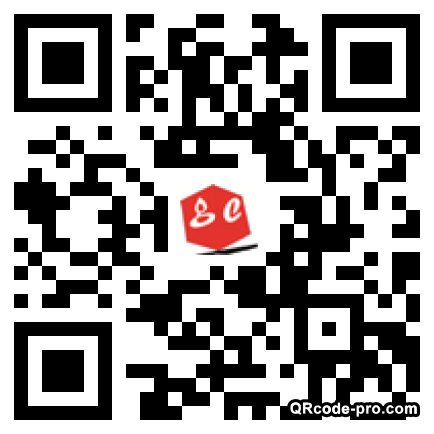 QR code with logo znE0